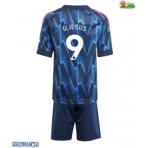 Arsenal Gabriel Jesus #9 Bortedraktsett Barn 2025-26 Kortermet (+ Korte bukser)